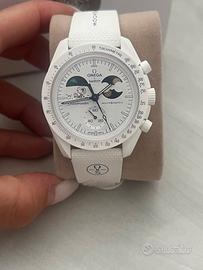 SWATCH OMEGA MISSION TO EARTHPHASE MOONSHINE GOLD