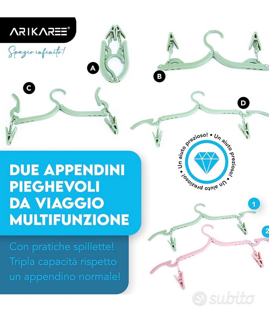 Grucce appendiabiti salvaspazio - Abbigliamento e Accessori In