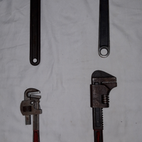 4 chiavi regolabili a rullino