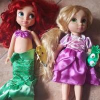 Disney Rapunzel e Ariel