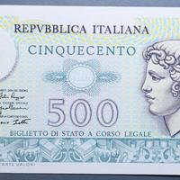 banconota da 500 lire di carta
