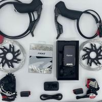 GRUPPO SRAM RED 12V AXS CON POWERMETER + HAMMERHEA