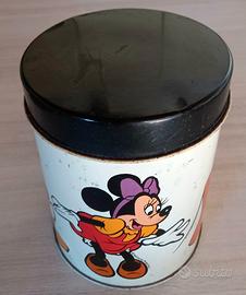 Barattolo Latta Disney HBS Inghilterra Anni 70/80