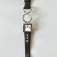 Orologio morellato donna nero argento e brillanti