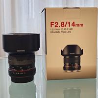Samyang 14mm f/2.8 IF ED UMC Aspherical Canon  EF
