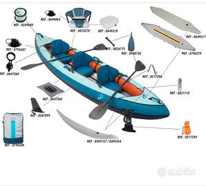 CANOA CAYAK 2/3 posti