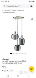 lampadario IKEA maii montato