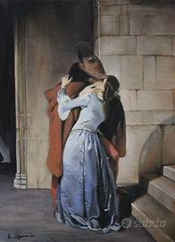 Riproduzione de Il Bacio di Hayez