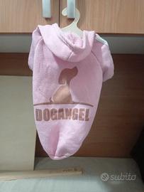 felpa rosa per cani e gatti