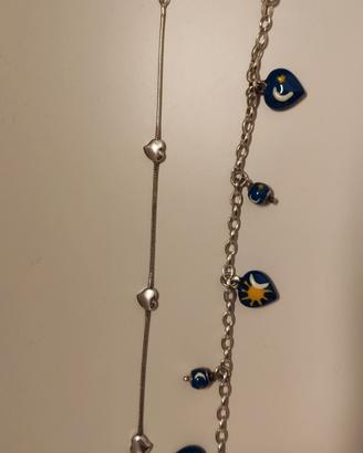 kit bracciali argento per bimba 