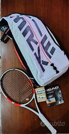 Babolat Pure Strike 100 + zaino + corde + overgrip