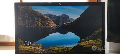 Monitor HP 21''  con prese USB HDMI e Displayport