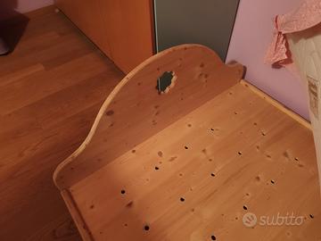 Letto in legno