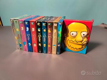 Cofanetti DVD simpson stagioni 1-12