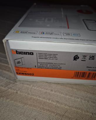 cronotermostato wifi bticino  xw8002 sxw8002