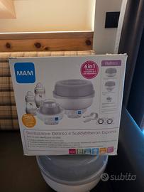 MAM 6 in 1 Sterilizzatore + Scaldabiberon Express