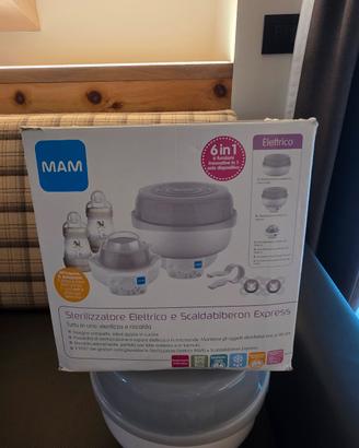 MAM 6 in 1 Sterilizzatore + Scaldabiberon Express