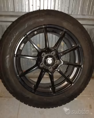 Cerchi Sparco assetto gara 17 + gomme invernali