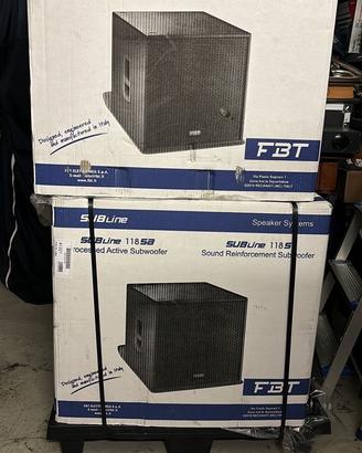 FBT Subline 118SA SUB WOOFER  NUIOVI