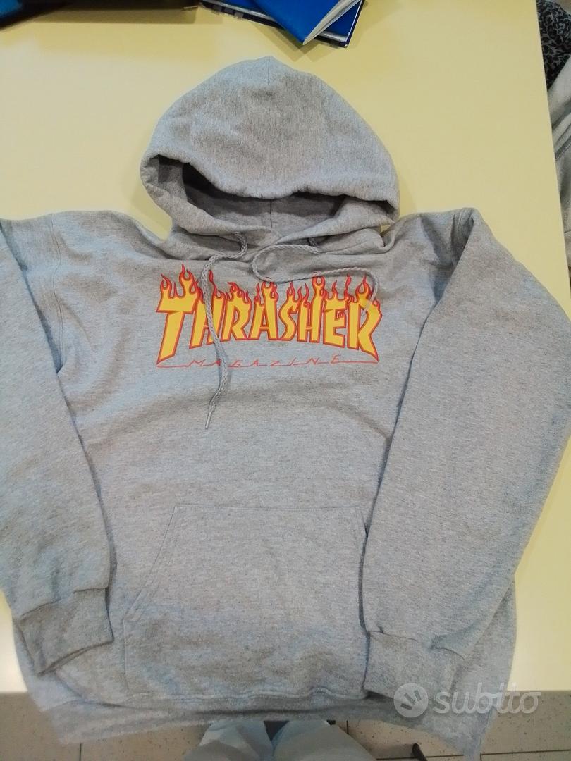 Felpa THRASHER con cappuccio Abbigliamento e Accessori In vendita a Reggio Emilia
