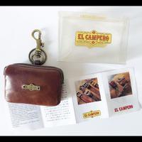 EL CAMPERO - Porta Monete a VALIGIA in CUOIO