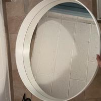 Specchio ikea rotondo per toeletta/bagno/camera