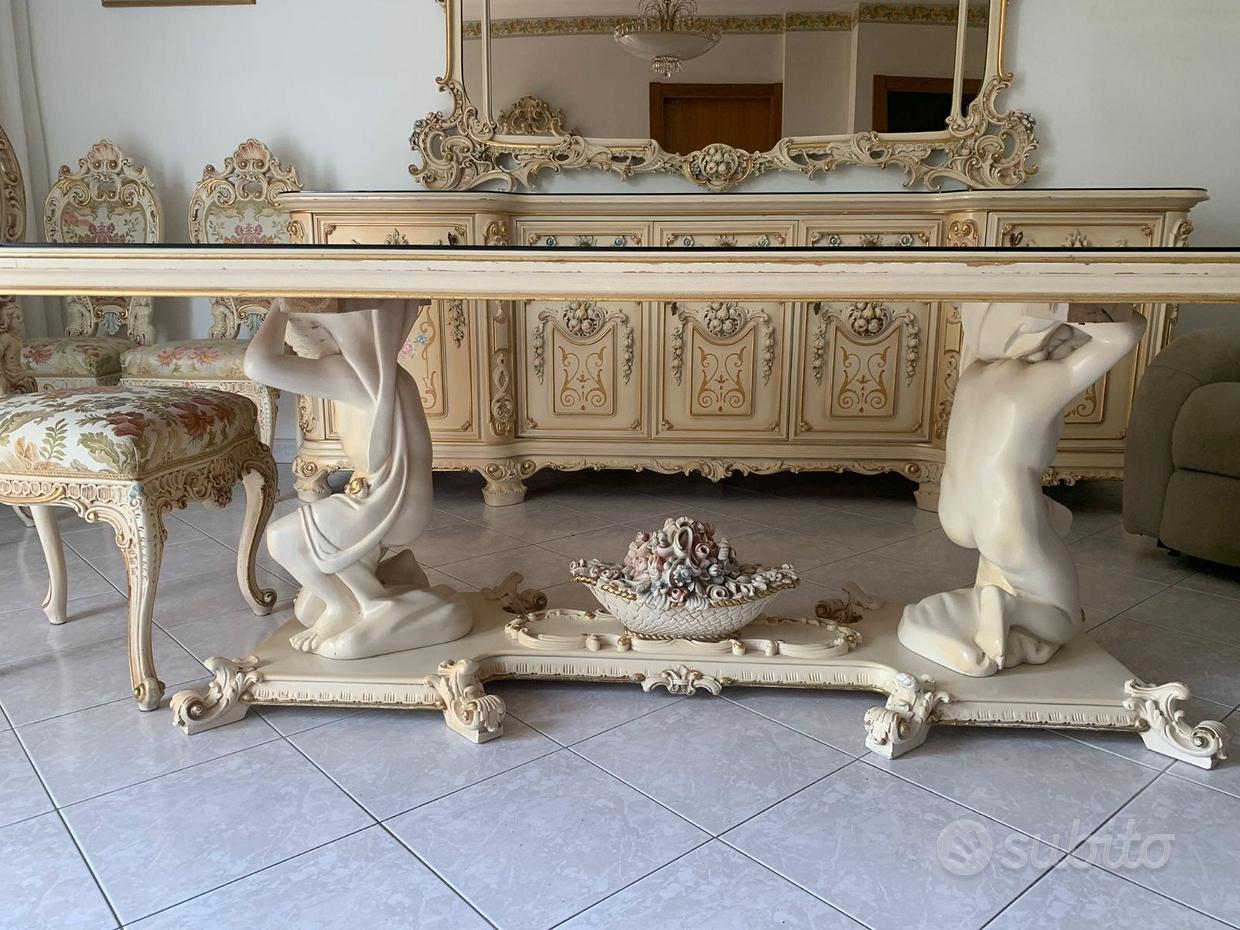 Sala da pranzo stile veneziano Mobili usati