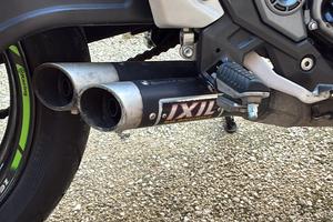 Kawasaki 650 2017 depotenziata a libretto