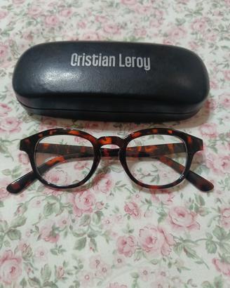 occhiali tartarugati modello moscot