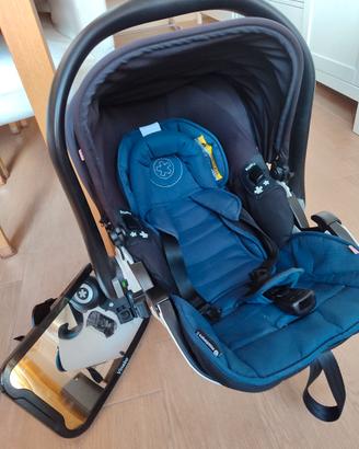 Ovetto Kiddy Evolution Pro 2 + base Isofix + acces