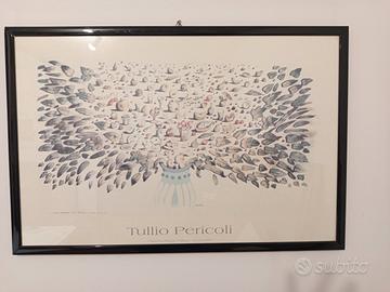 Stampa TULLIO PERICOLI "Elisir d'amore ... 75x50