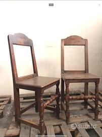 Sedie barocco rocchetto piemontese