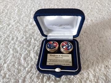 Copri bottoni Militari in argento 925