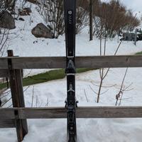 Sci Salomon S/Max W Blast con attacchi Salomon