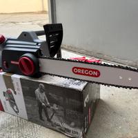 Motosega elettrica nuova