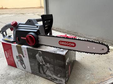 Motosega elettrica nuova