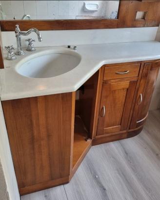 Mobile Bagno in legno massello