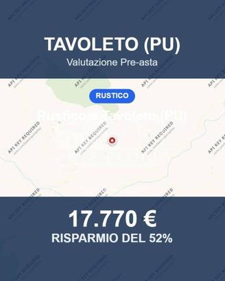 Immobile in asta di 197 m² a Mercatino Conca