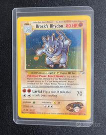 Brock's Rhydon - Pokémon Gym Challenge 2/132 - Ing
