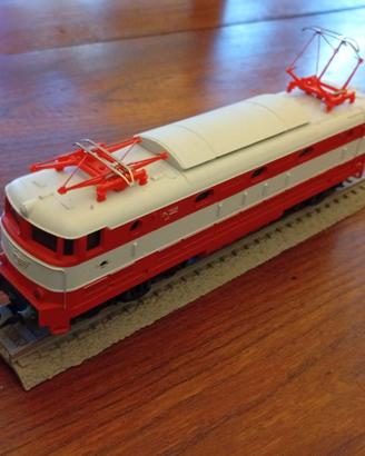 LIMA H0 locomotiva FS Tartaruga e444.001 rossa