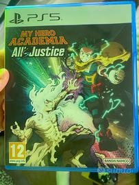 PS5 my hero accademia all justice