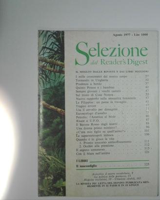LOTTO 92 RIVISTE SELEZIONE DAL READER' S DIGEST