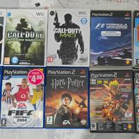 Giochi playstation 2 e nintendo wii