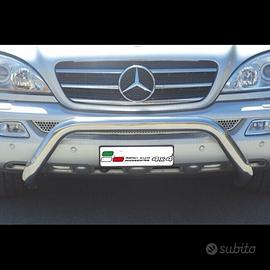 Mercedes ML W163 2002>2005 Bull Bar e pedane inox