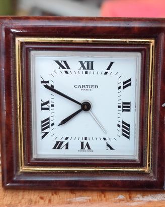 Orologio da tavolo Cartier Paris Swiss Made non fu