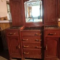 mobile con specchio vintage 