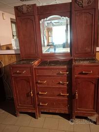 mobile con specchio vintage 