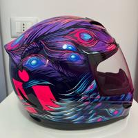 Casco Moto Integrale Icon Airmada Opacity Fucsia