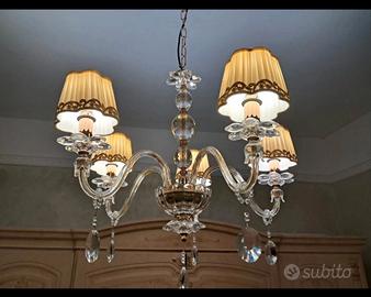 Lampadario in cristallo 