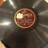 disco Columbia  del Novecento 